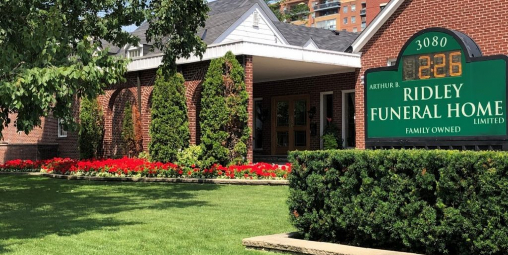 Ridley Funeral Home Obituaries & Services In Etobicoke, On