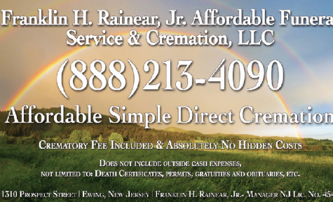 Franklin H. Rainear, Jr. Affordable Funeral Service & Cremation, LLC - Ewin