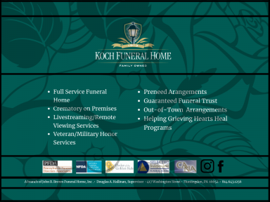 Koch Funeral Home - State College