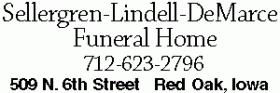 SELLERGREN LINDELL DEMARCE FUNERAL HOME - Red Oak