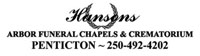 Hansons Arbor Funeral Chapels & Crematorium - Penticton