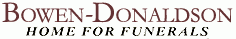 Bowen-Donaldson Home For Funerals