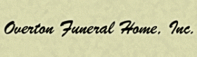 Overton Funeral Home