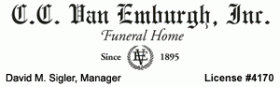 C.C. Van Emburgh Funeral Home