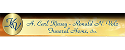 A. Carl Kinsey - Ronald N. Volz Funeral Home, Inc. - Zelienople