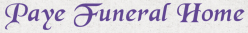 Paye Memorial Funeral & Cremation Care