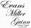 Evans Miller Guinn Exeter Chapel