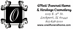 O'Neil Funeral Home and Heritage Crematory - Lockport