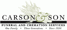Carson Celebration of Life Center (AKA Carson & Son)