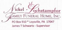 Nickel-Lochstampfor Family Funeral Home, Inc