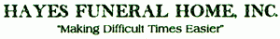 Hayes Funeral Home, Inc.